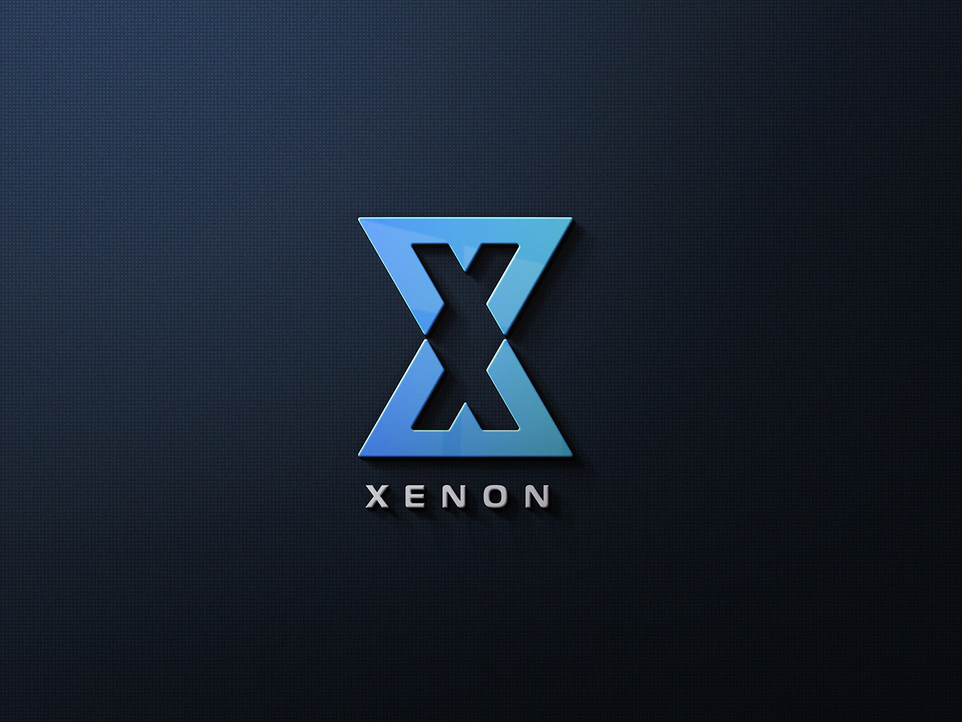 blue green letter letter x orange symmetry triangle xenon red