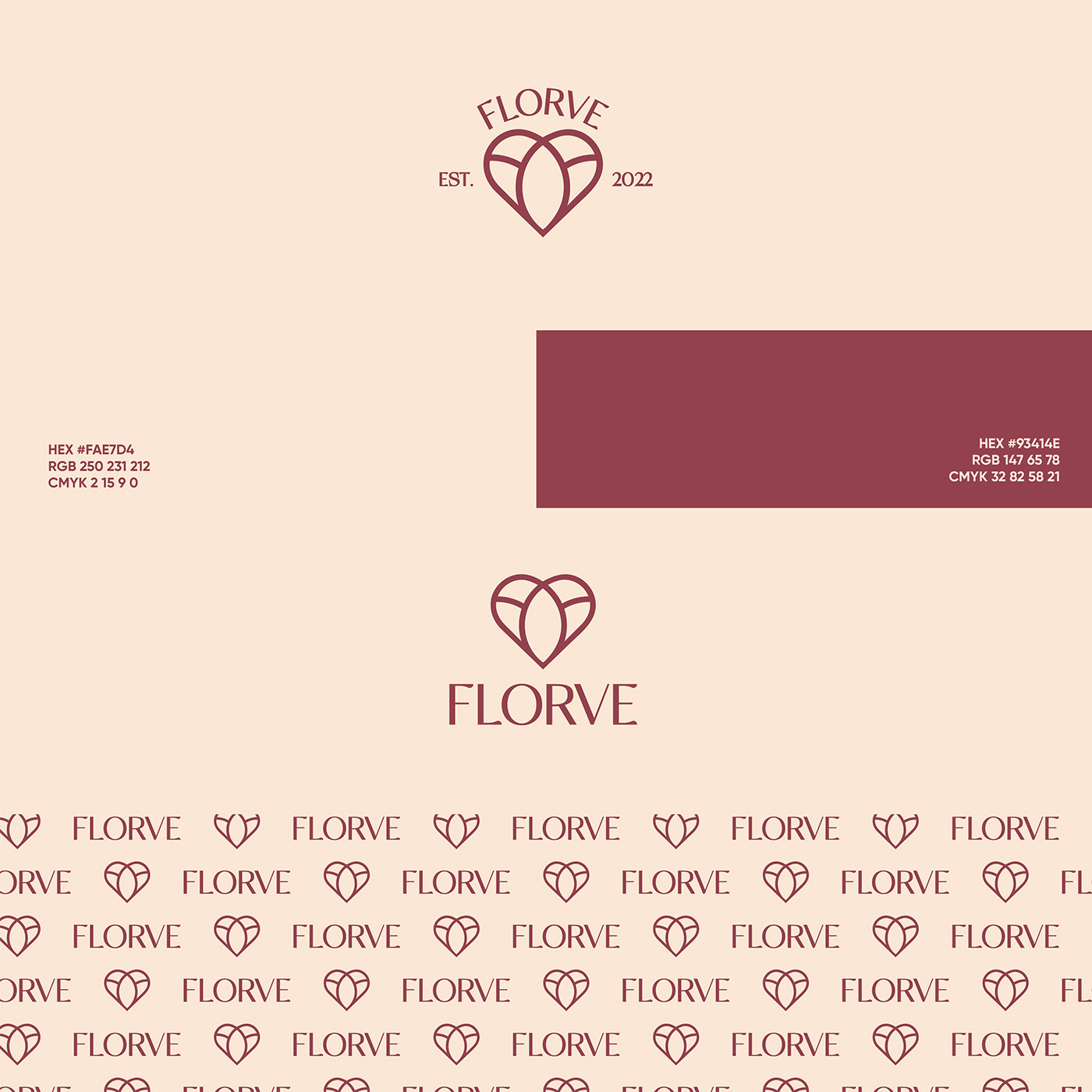 brand identity branding  Branding design Flowers Logo Design Logotype