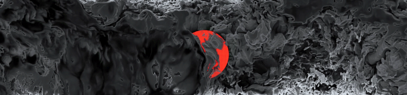 Digital Art  artwork 3D animation  motion design video led screen Outdoor red