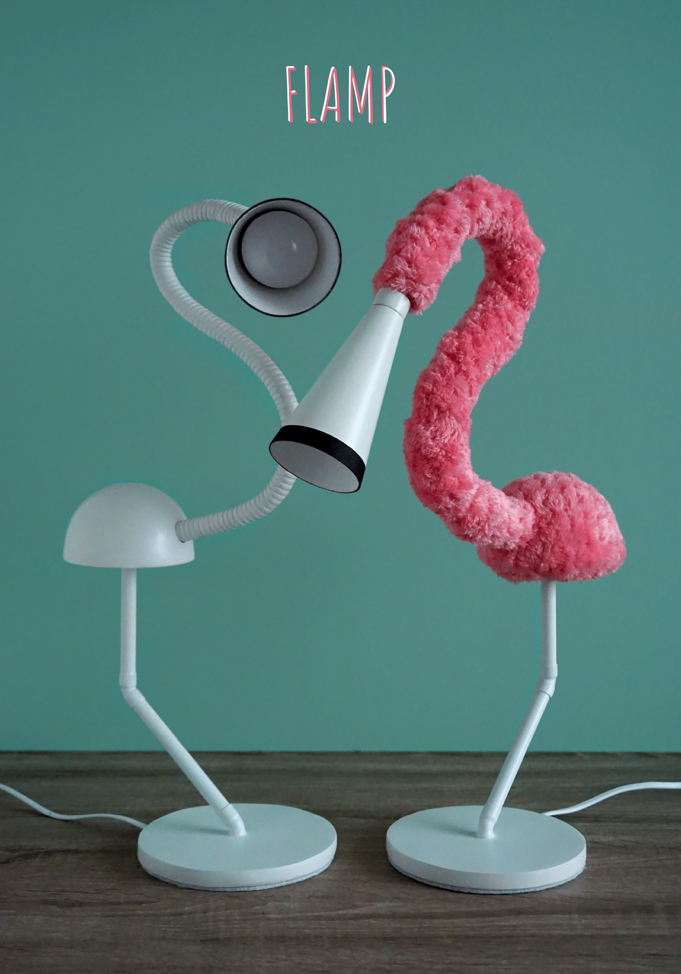 flamingo kitsch Lamp student