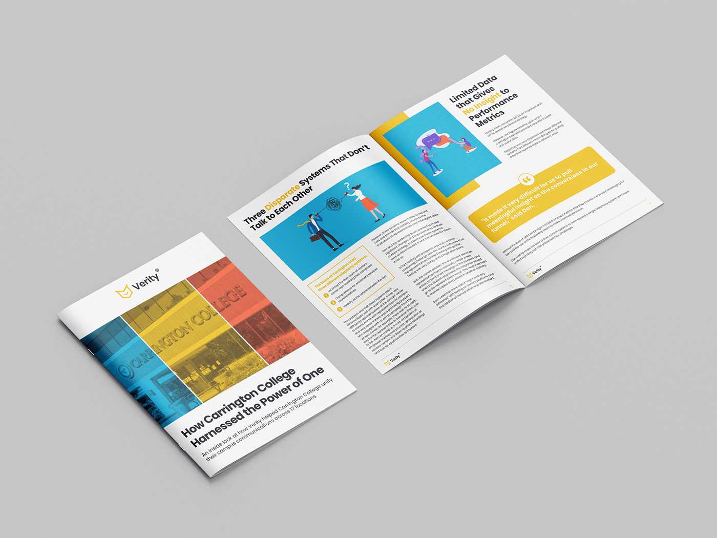 Case Study flyer higher education software