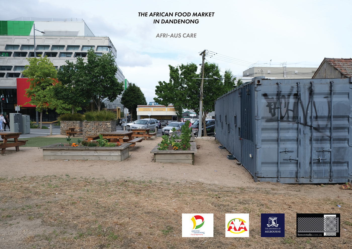 kitchen garden pavilion african community engagement culture refugee Bower Studio aboriginal