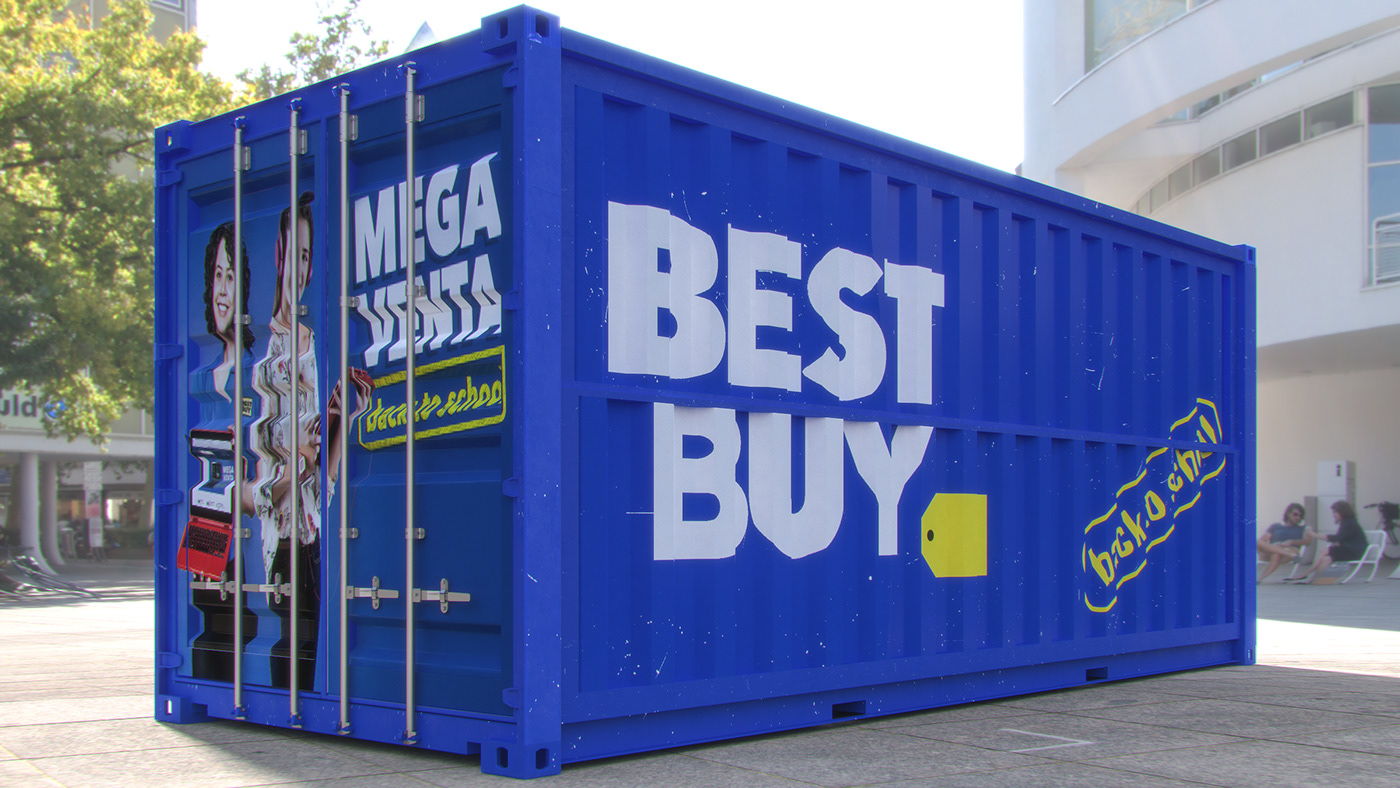 3ds max architecture booth container Container design Ecommerce ephemeral architecture Retail Stand visualization