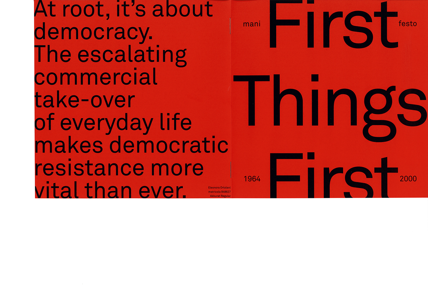 typography   graphic font akkurat graphicdesign editorial Booklet