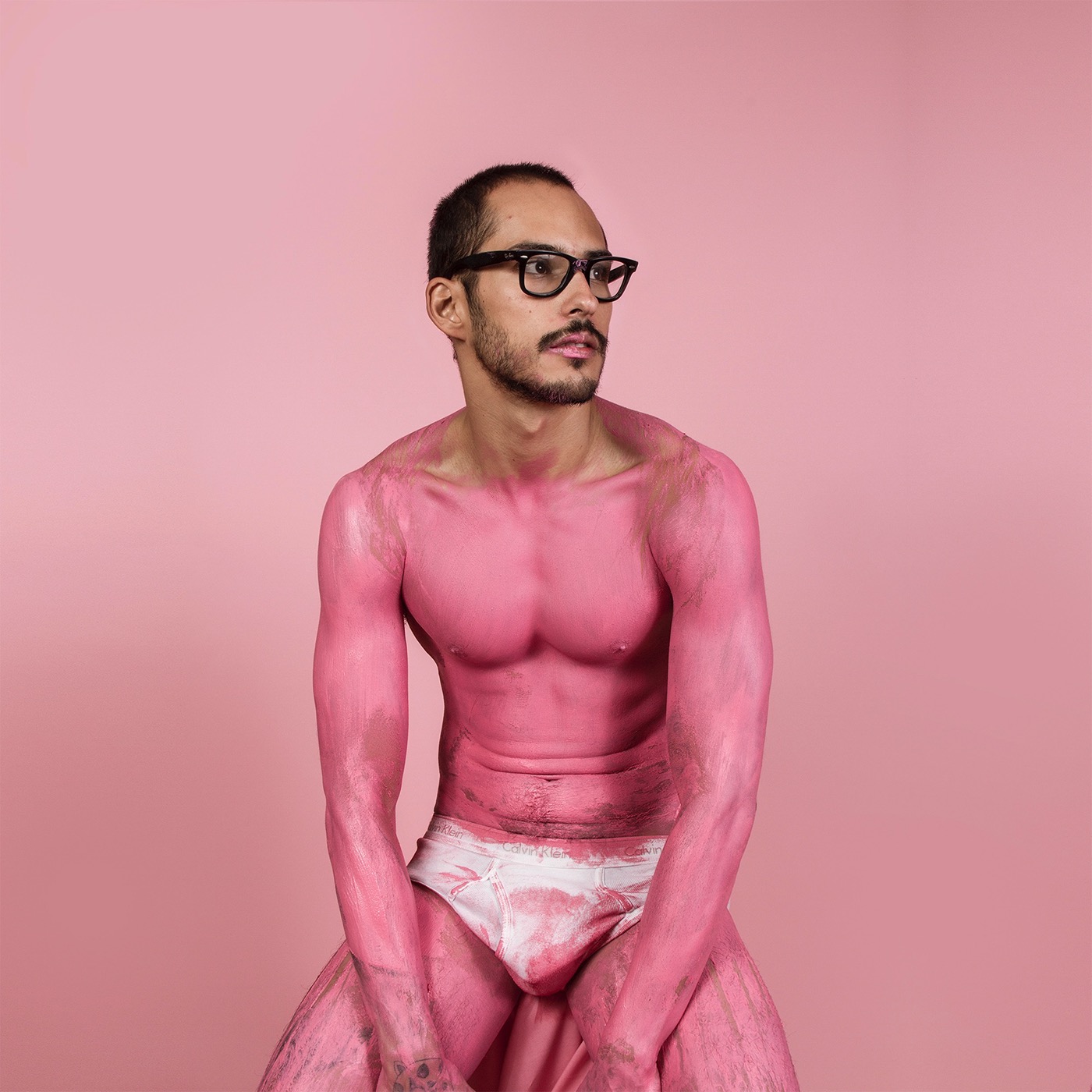 painted men colorful art ArtDirection BODYPAINT colorful gay