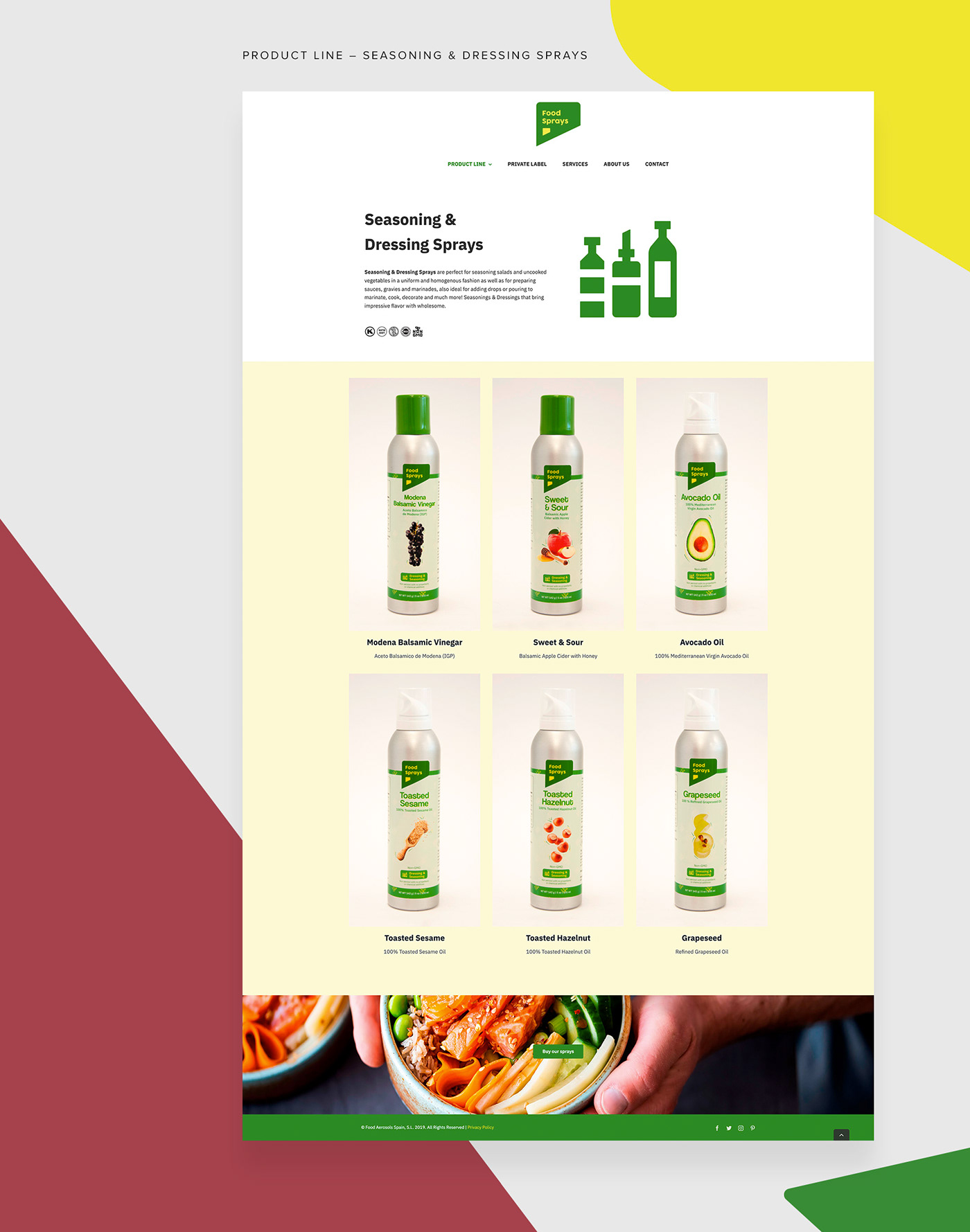 brand website Food  landing page Packaging UI/UX Web Design  Website Website Design wordpress