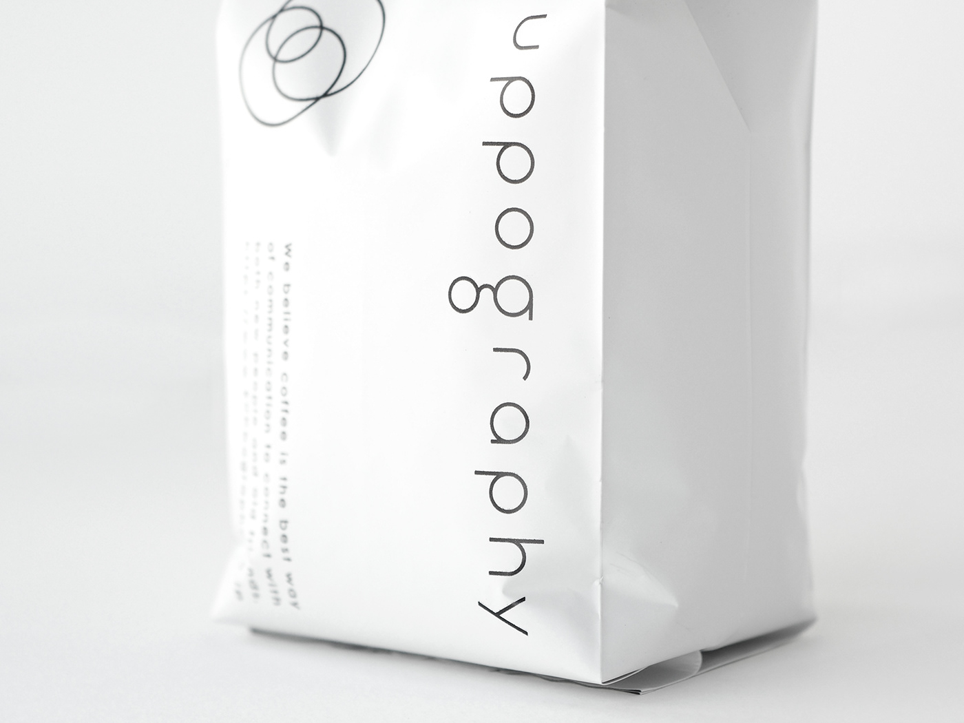 CI Coffee gray mintgreen Packaging photostudio sign White コーヒー フォトスタジオ