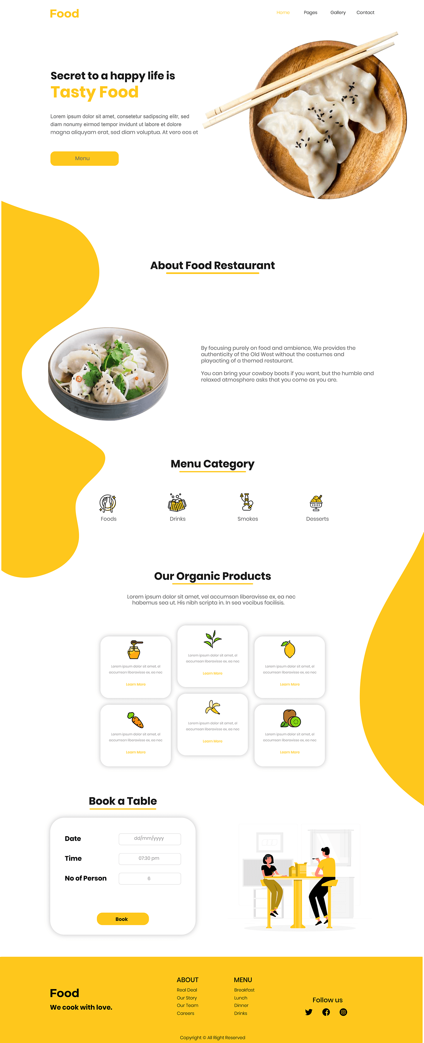 restaurant Web Web Design  Website Website Design
