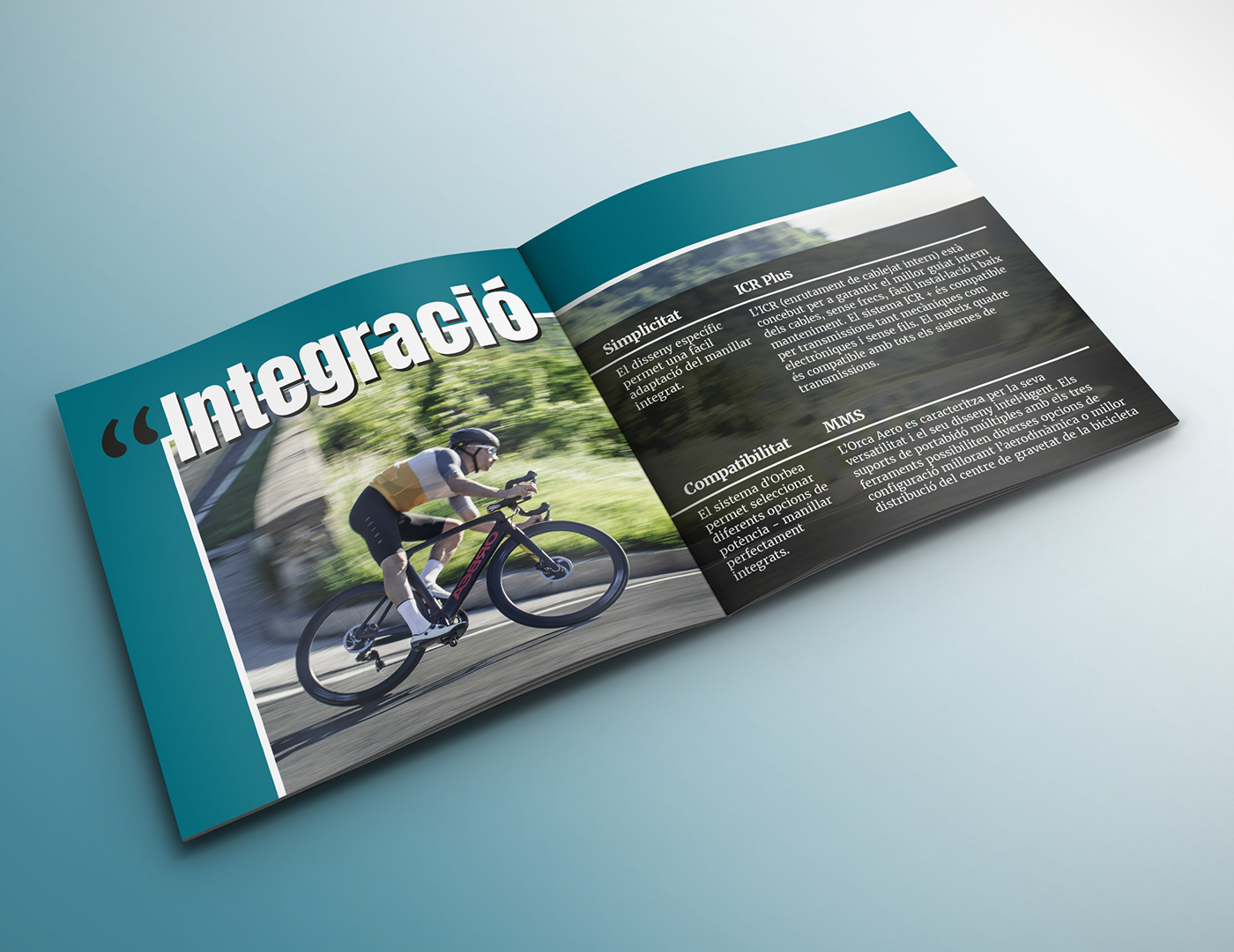 magazine Layout InDesign broschure design revista maquetación sport