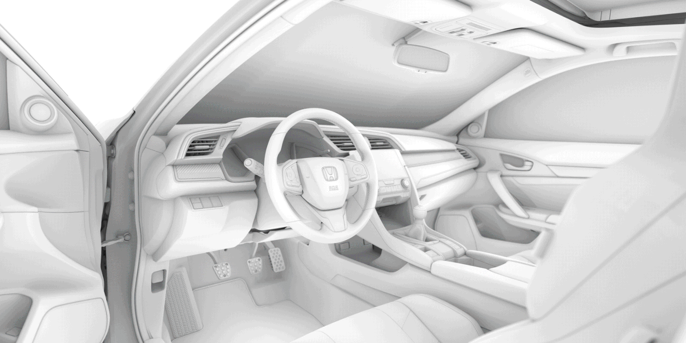Honda automotive   car postproduction Render CGI 3D retouching 