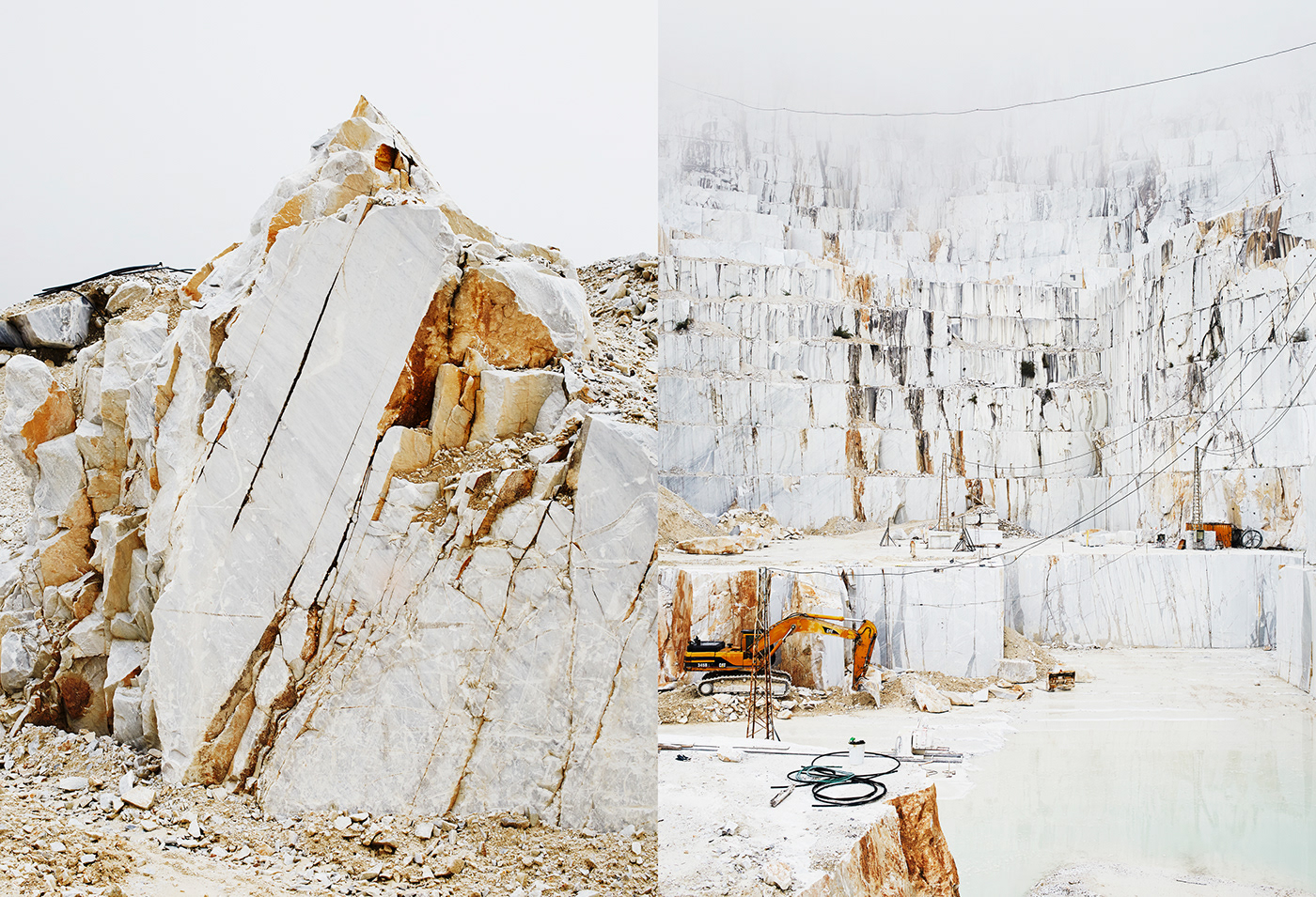 architecture carrara graphic Landscape Marble mountain photographer Photography  quarry