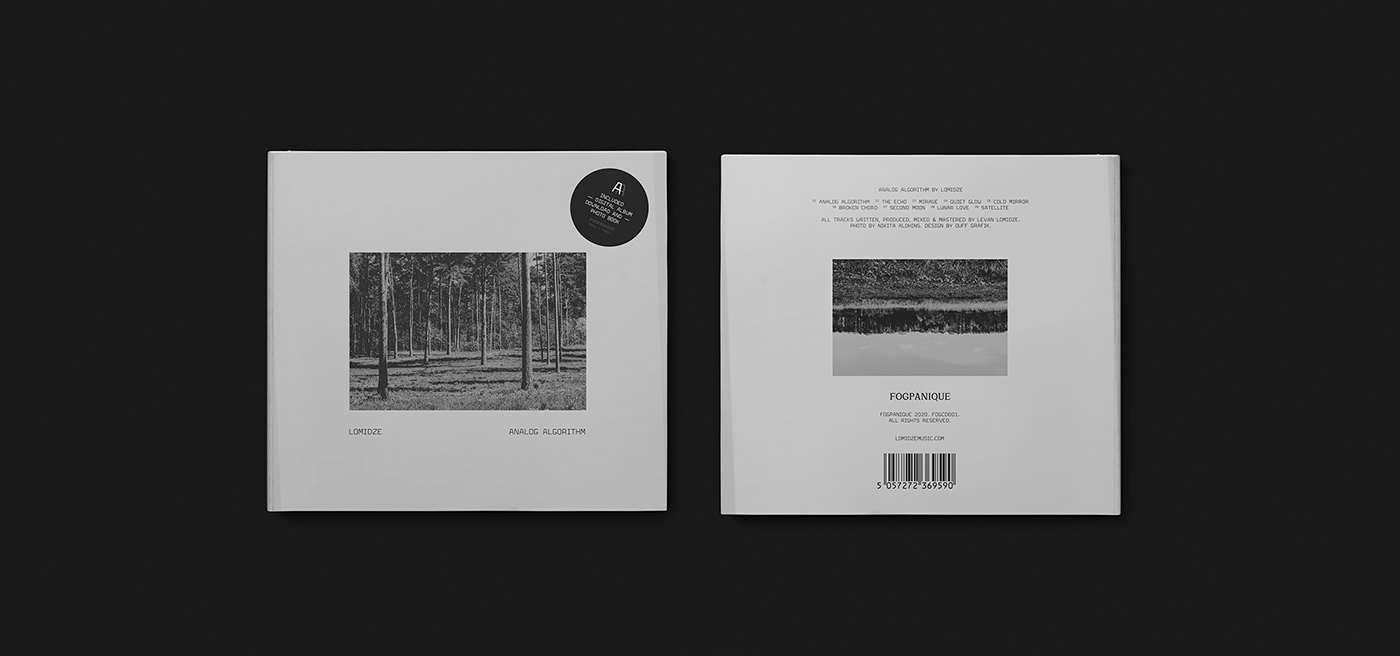 artwork book brochure Digital Art  magazine music typography   black and white minimal vinyl