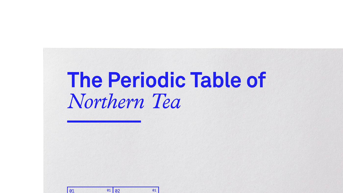 periodic table infographic Icon ILLUSTRATION  tea northern poster data visualisation