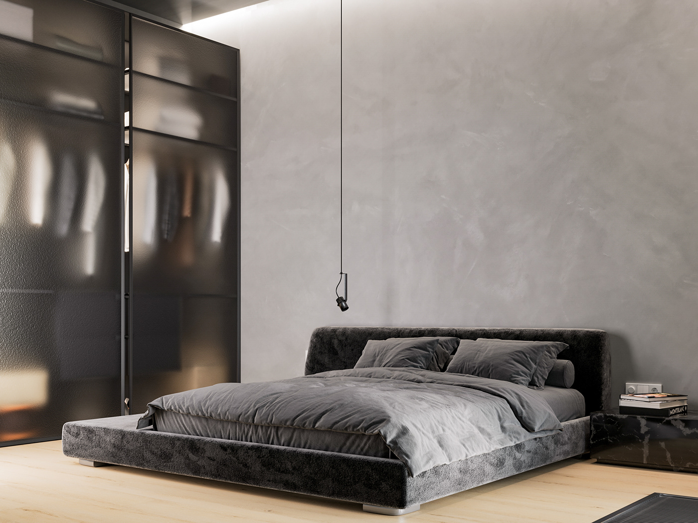 3ds max archviz bedroom corona render  Interior interior design  visualization визуализация дизайн интерьера