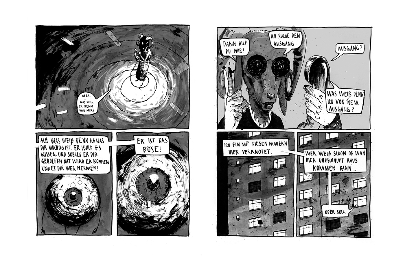comic Rumpelstilzchen Graphic Novel sheep ILLUSTRATION  artwork storyboard