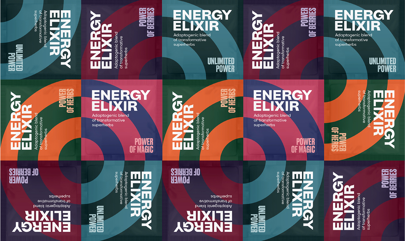 energy elixir sport raw Food  juice sashet Russia rounds shapes