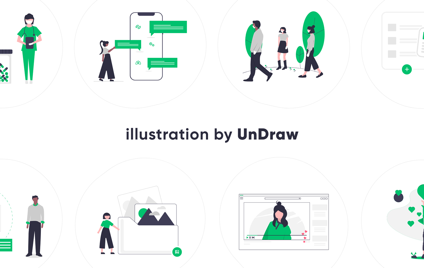 UI ux UI/UX ui project creative designs graphic design  minimal feedback medical uikit