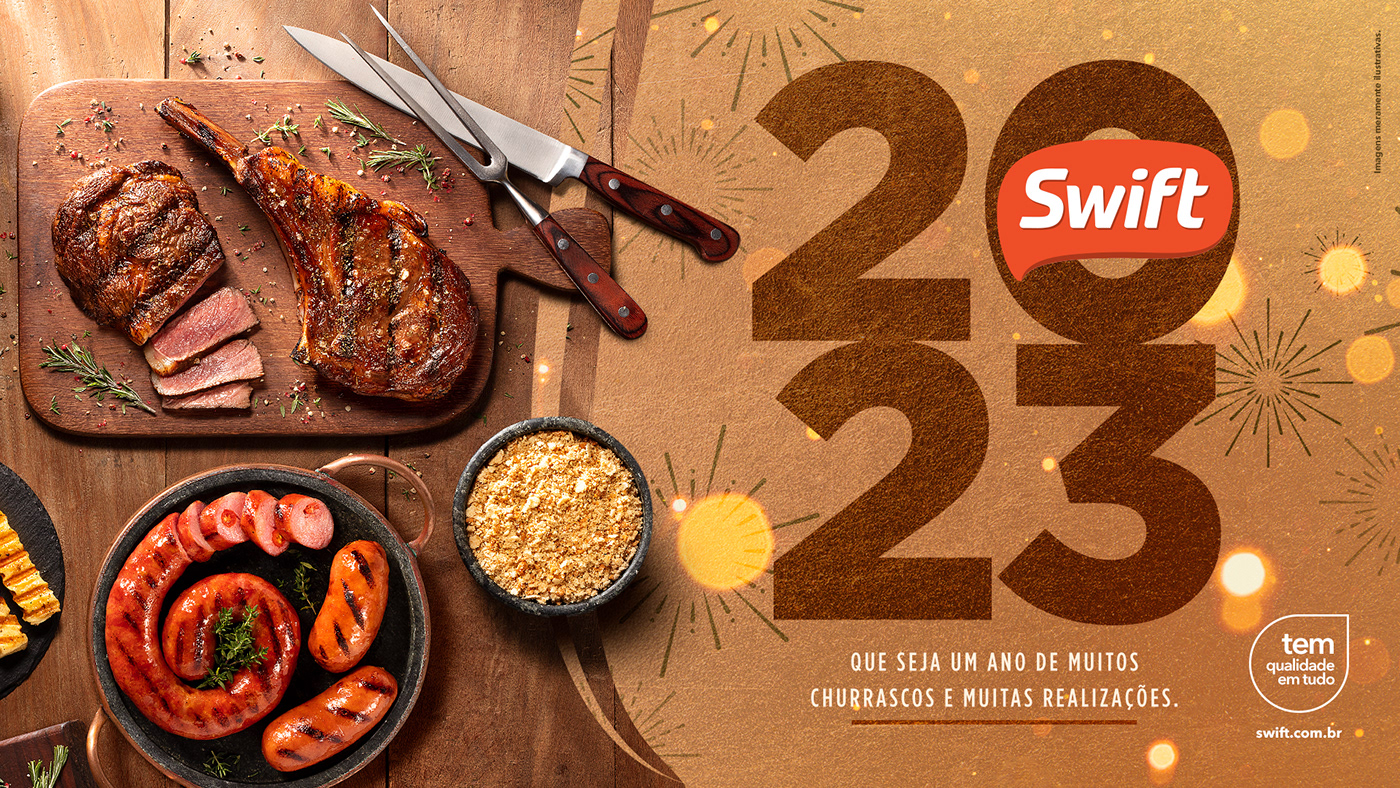 swift churrasco barbecue meat carne comida key visual açougue kv Food 