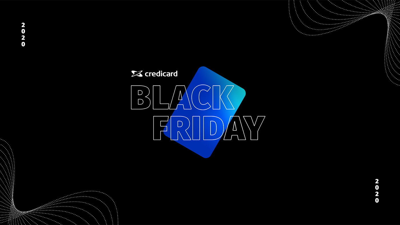 Black Friday Credicard  key visual