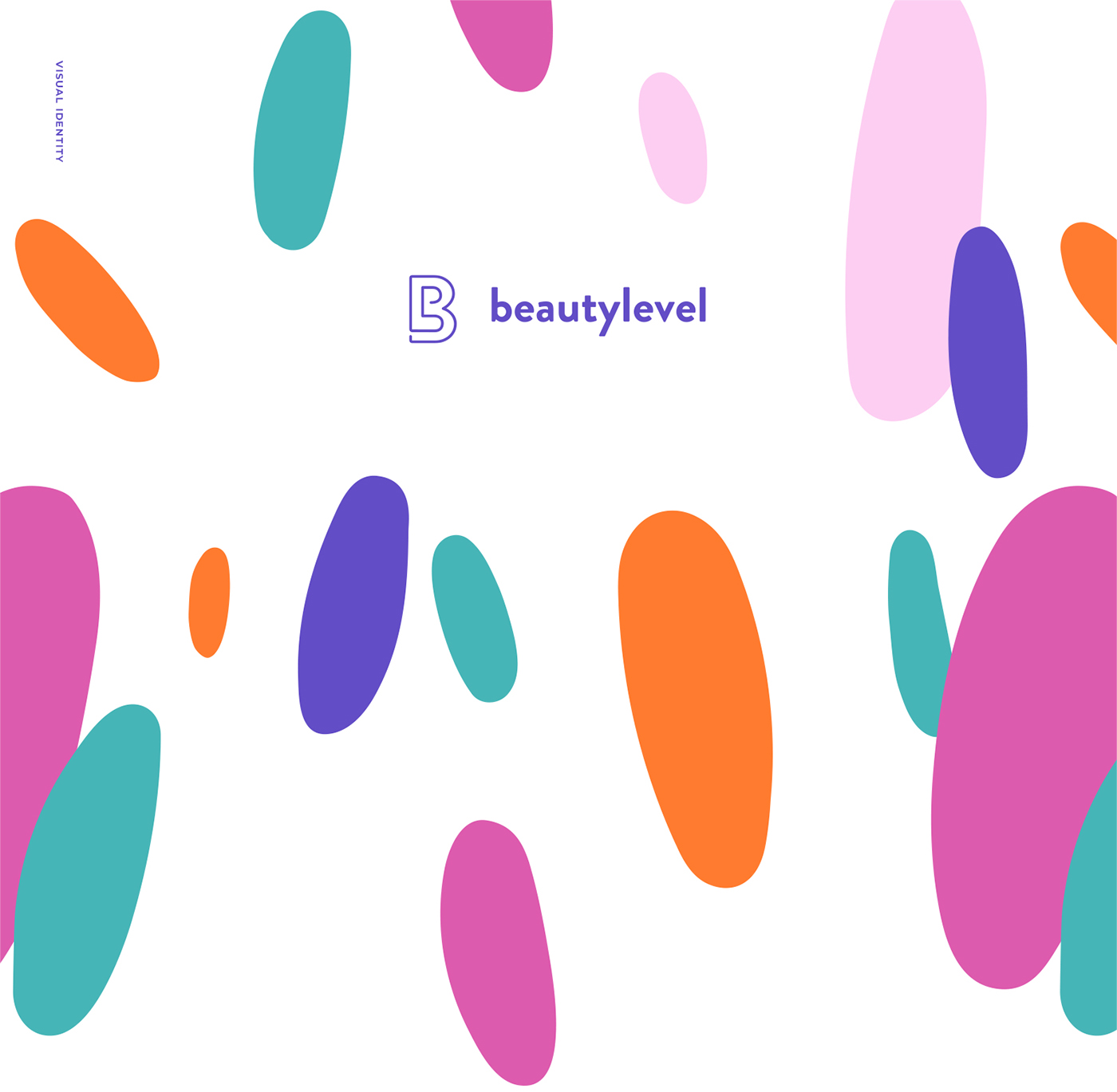 design beauty product flat pastel colorful visual identity branding 