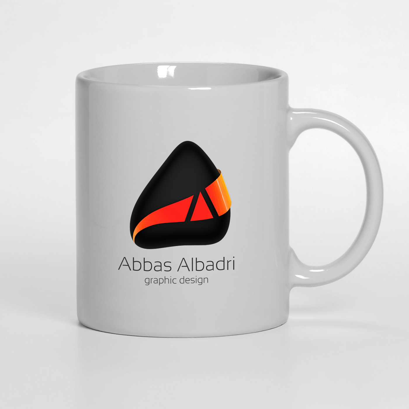 Abbas Albadri logo identity photoshop