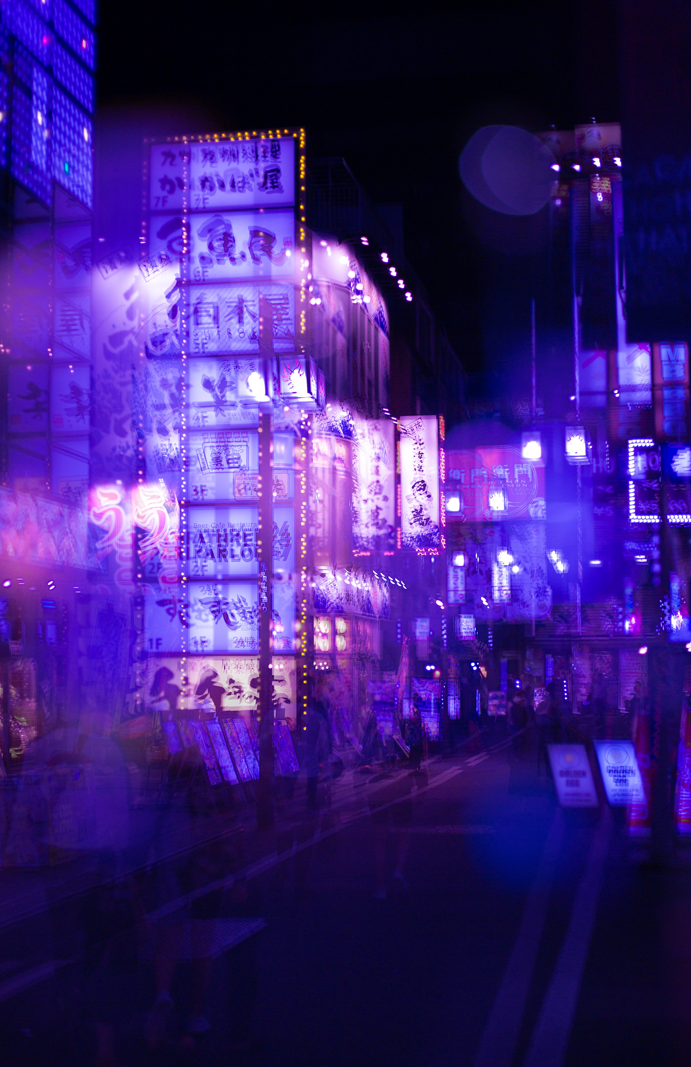 tokyo multiple exposure Canon blade runner sci-fi Photography  cinematography DOP