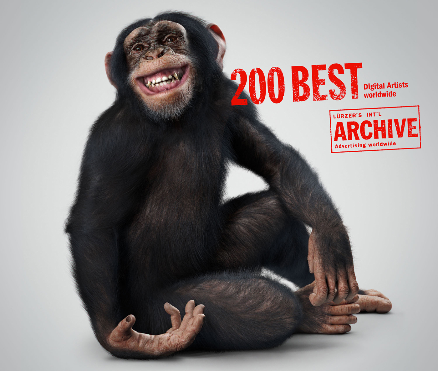 monkey macaco 3d notan Goodyear 3D thefoundry modo3D modo chimp chimpanzee