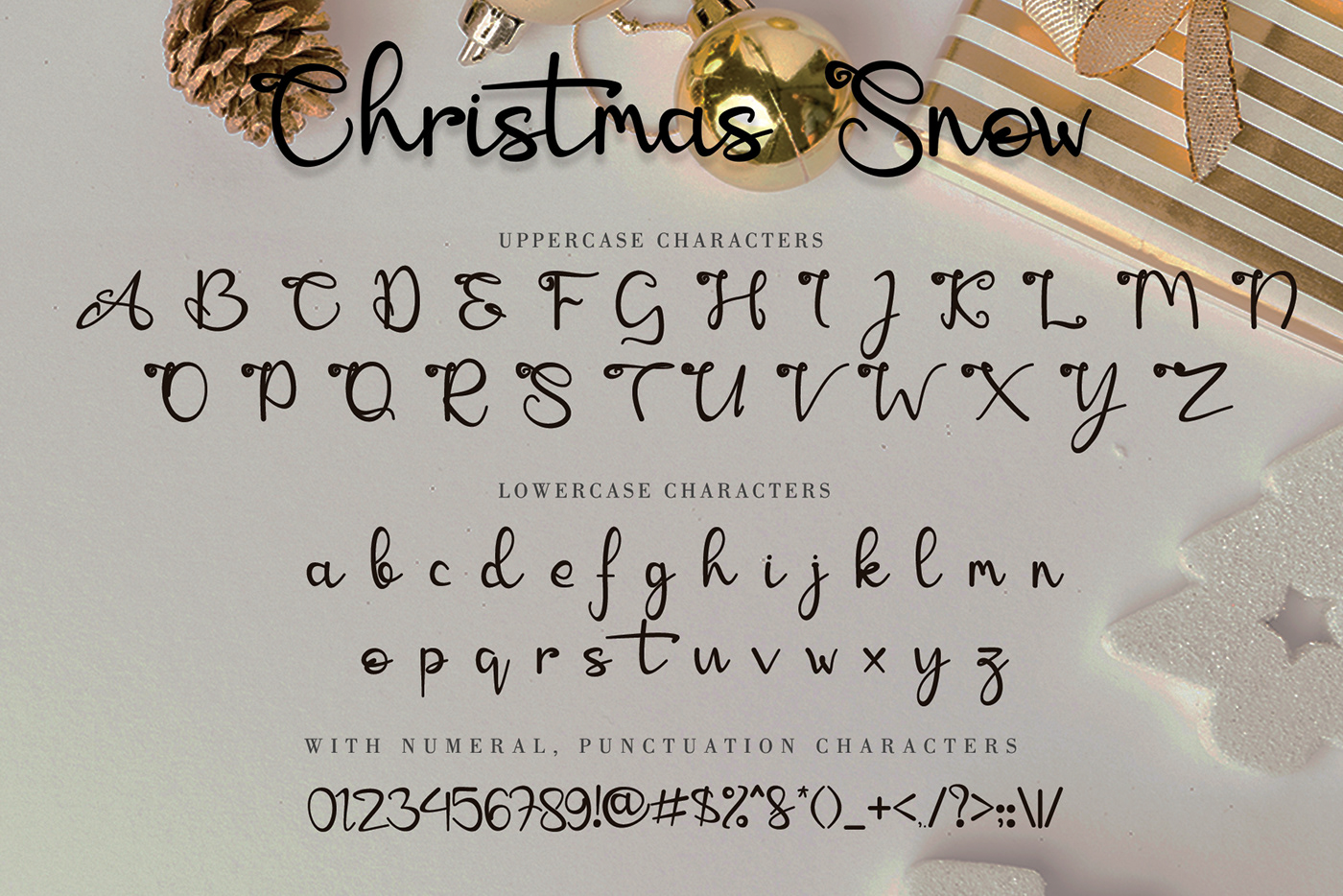 beautifull beauty Calligraphy   Christmas elegant handwritten Holiday Script snow