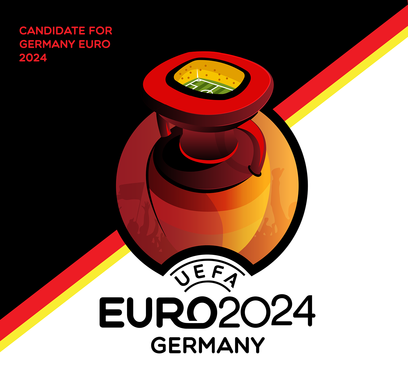 CANDIDATE FOR GERMANY EURO 2024 on Behance