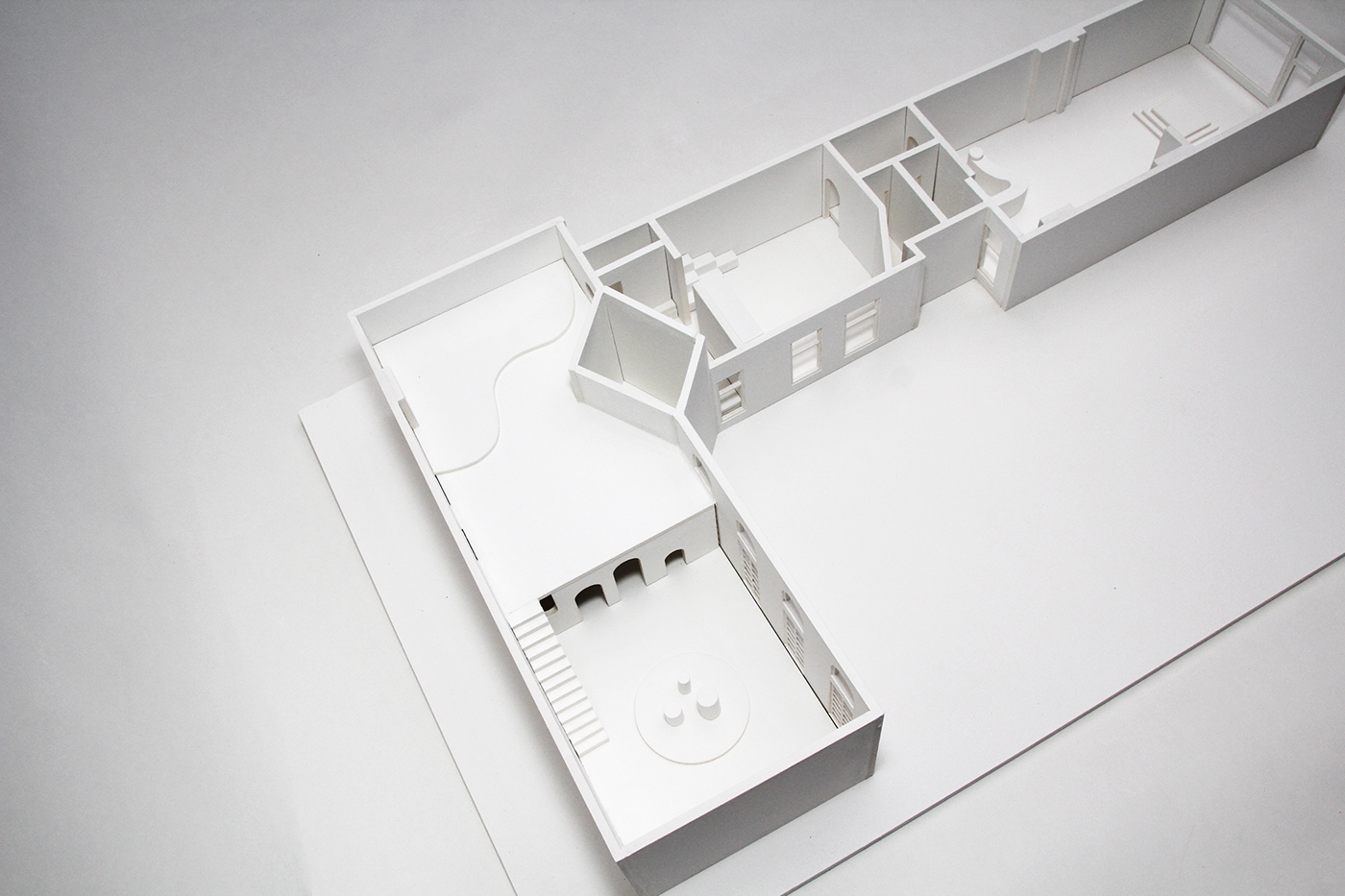 architectural model architecture Concept store ignant model Retail design store design