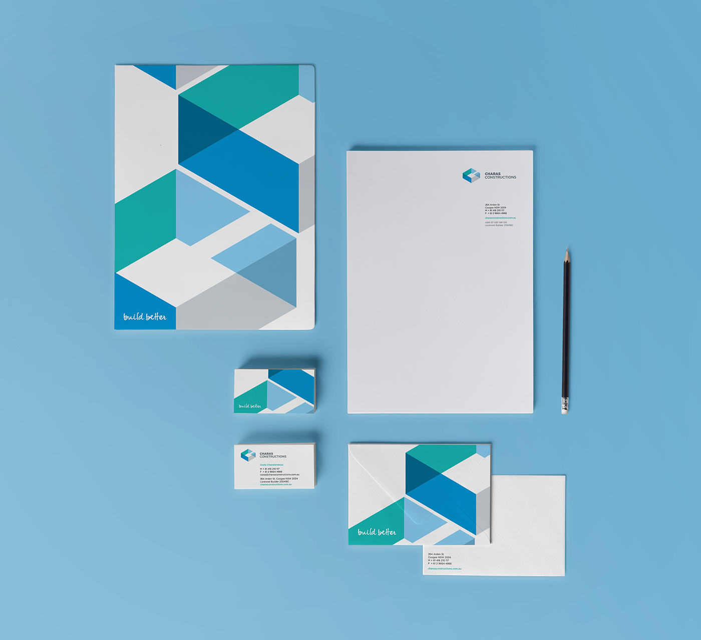 identity Stationery print constructions corporate