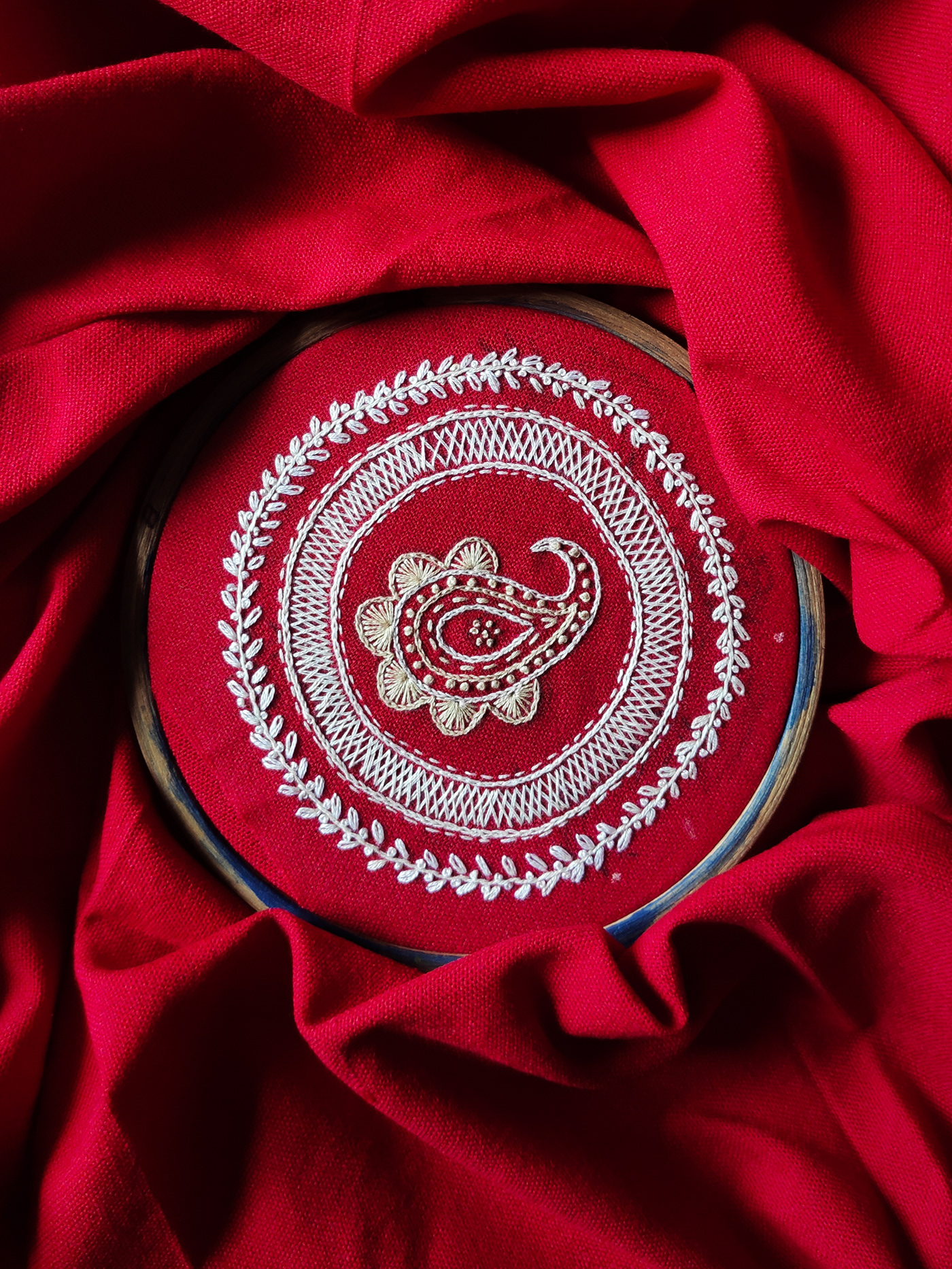 art beauty color design Embroidery Fashion  handmade handwork Love traditional