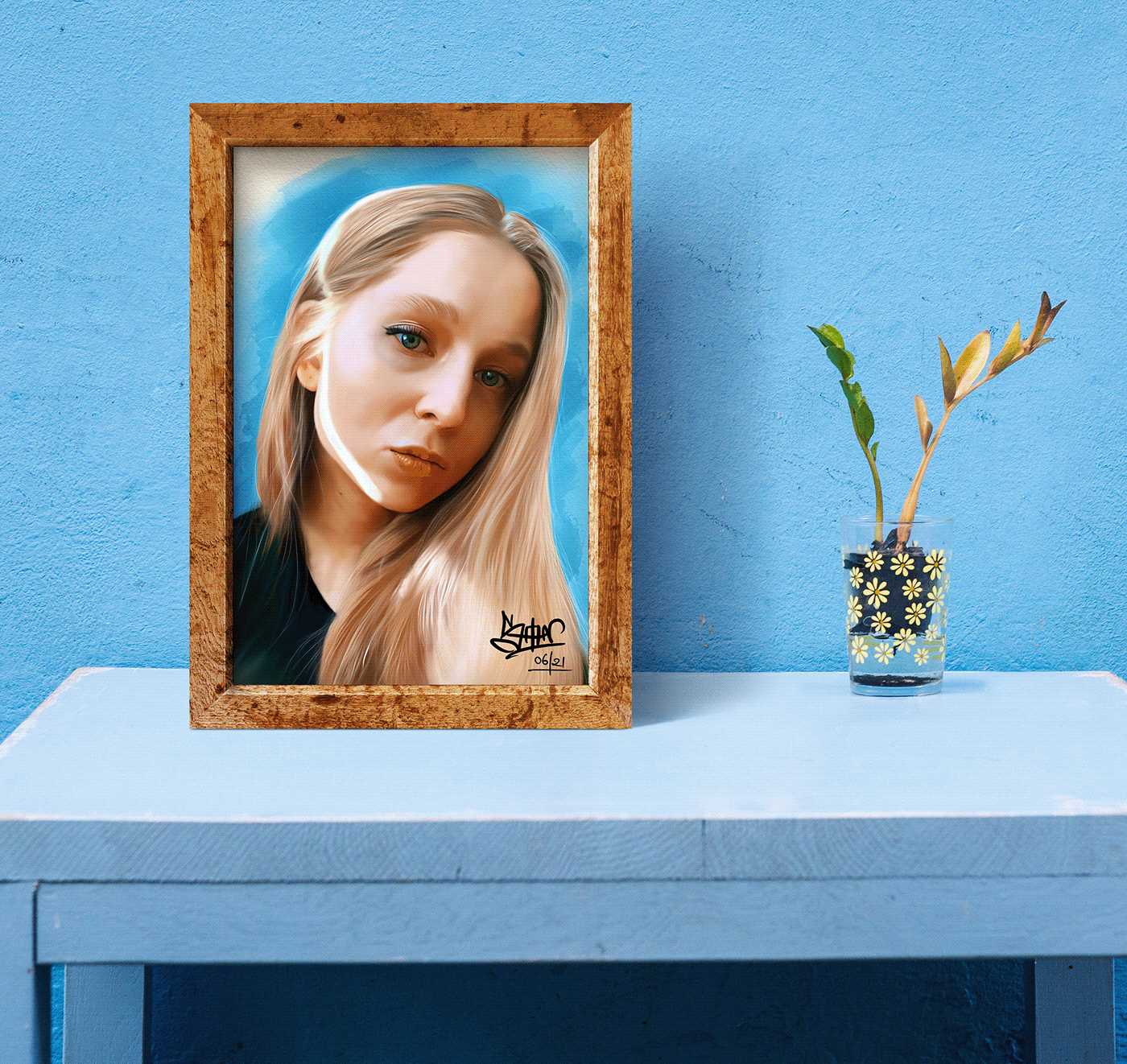 digitalart digitalportrait EkaterinaKuznetsova ILLUSTRATION  jonathansophie portrait portraitrealism Realism