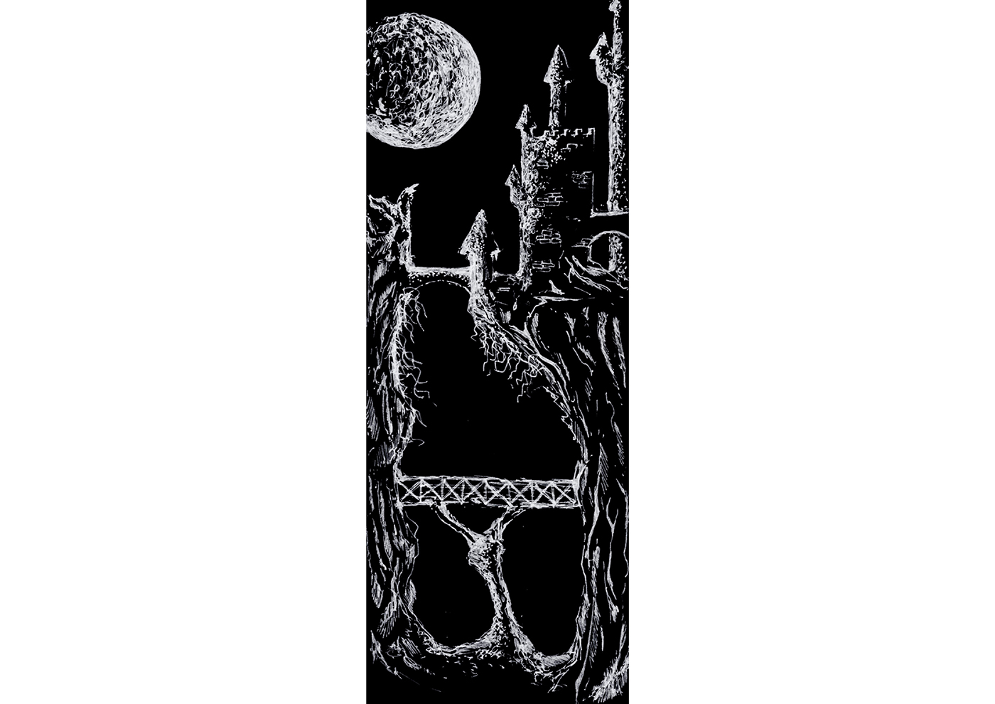 stippling pen ink dragons imaginary moon penguins owl rodents sea monster Tree  Bamboos Digital Illustrations wacom fantasy creatures