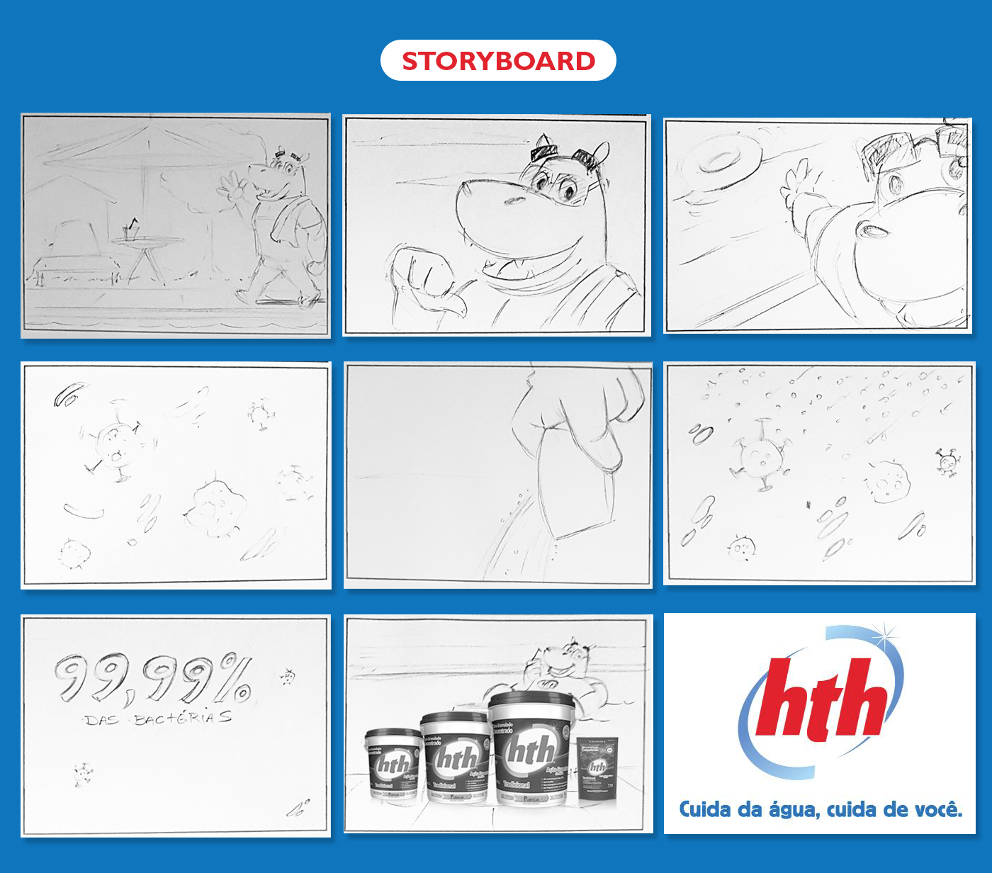 hth animação animation  3D Maya hippos art publicidade campinas yamamoto