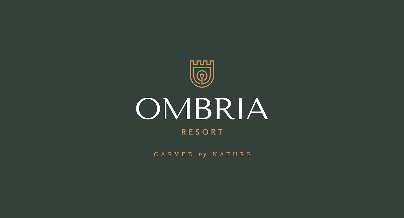 Adobe Portfolio ombria resort branding  identity Website video Triple Sky Algarve