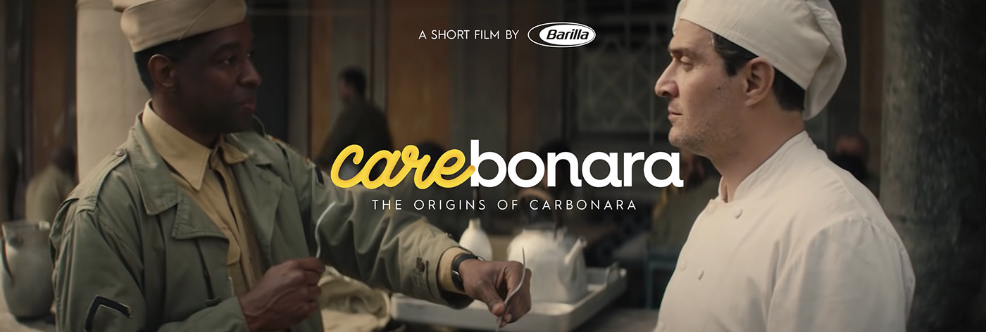 barilla carbonara carbonaraday carebonara film script film writing Pasta the origins of carbonara WWII xavier mairesse