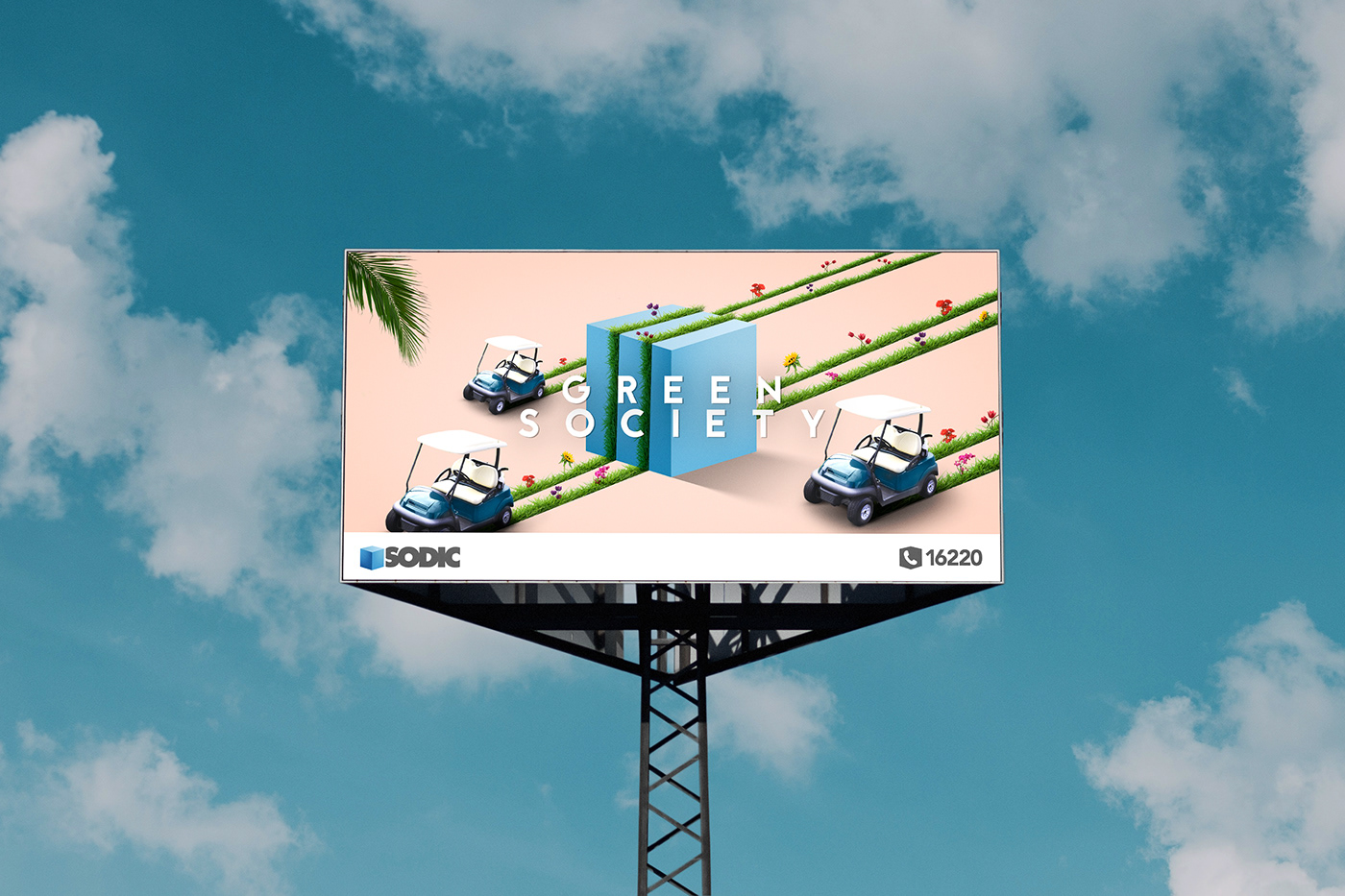 SODIC realestate egypt Billboards campaign outdoors graphicdesign adobe Advertising  minimal