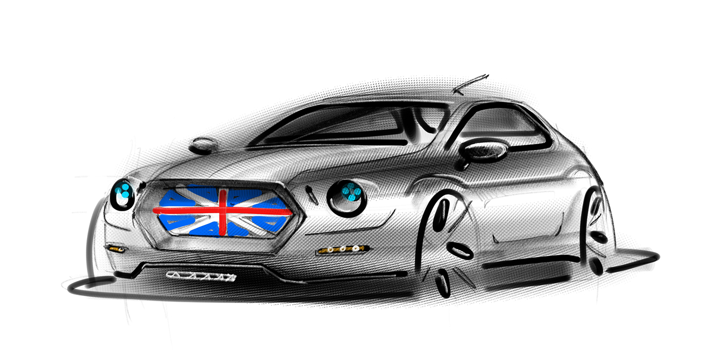 sketching sketch industrial design  design Cars automotive   product