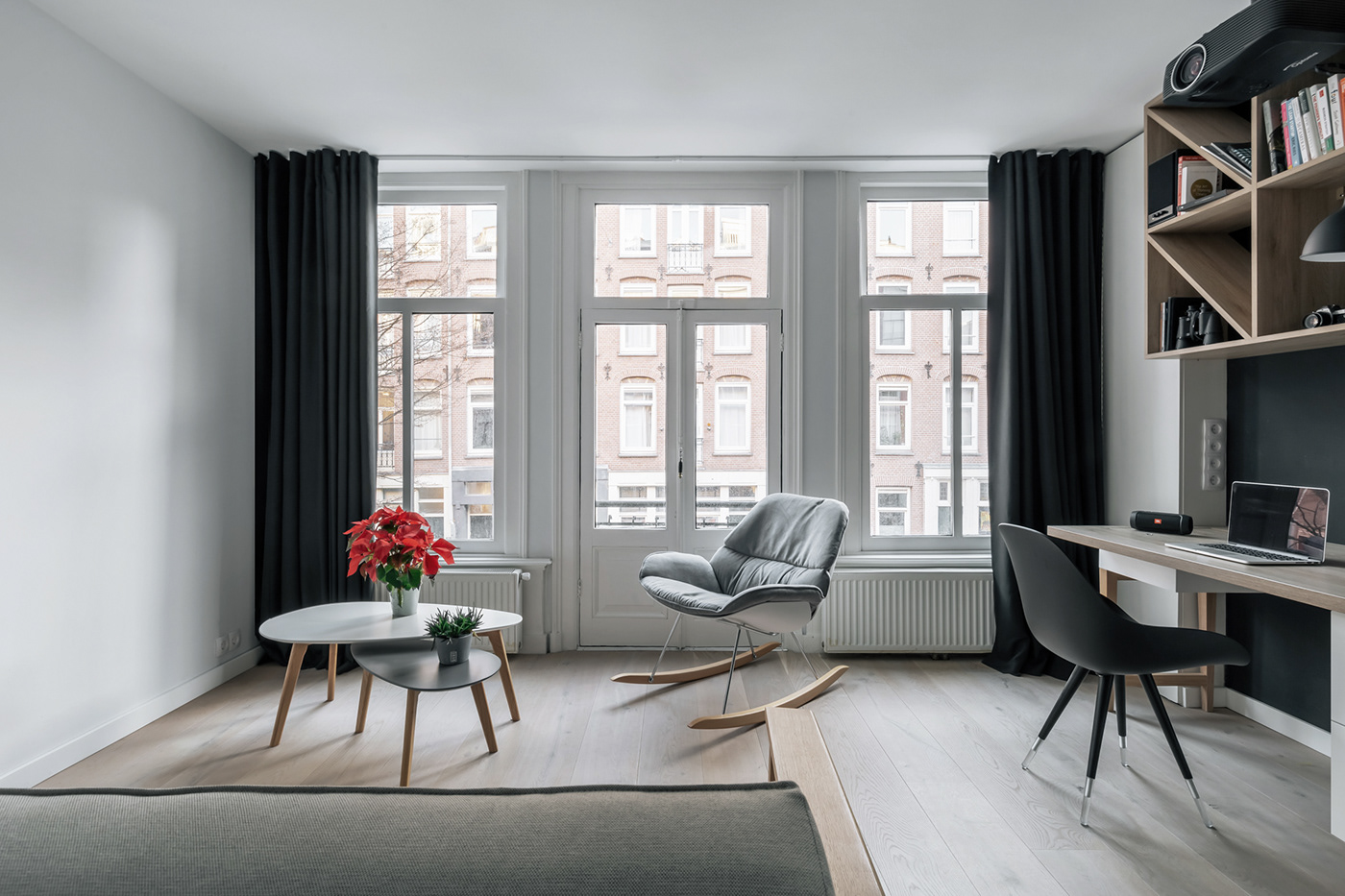 churina design interior design  Design Project Project Management furniture design  hygge home scandinavian interior renovation Amsterdam apartment smart apartment