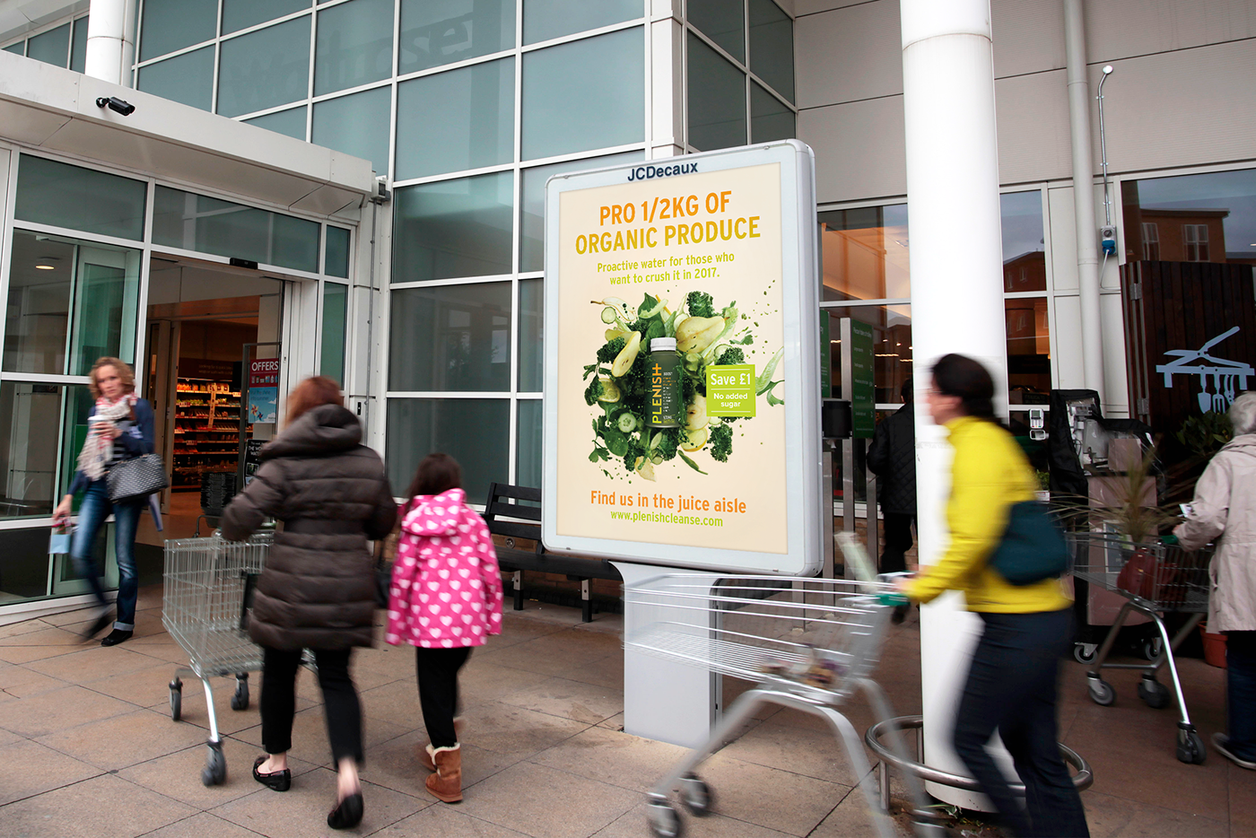 advert billboard drink Health ingredients ILLUSTRATION  gradient vegetables Fruit vegan