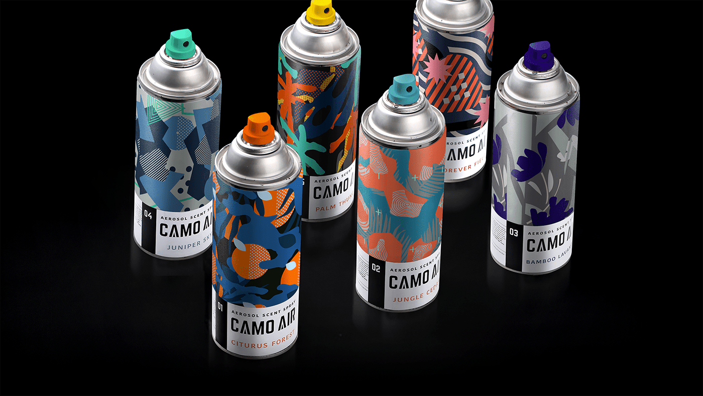 camouflage came aerosol can scent Fashion  perfume pattern spray paint