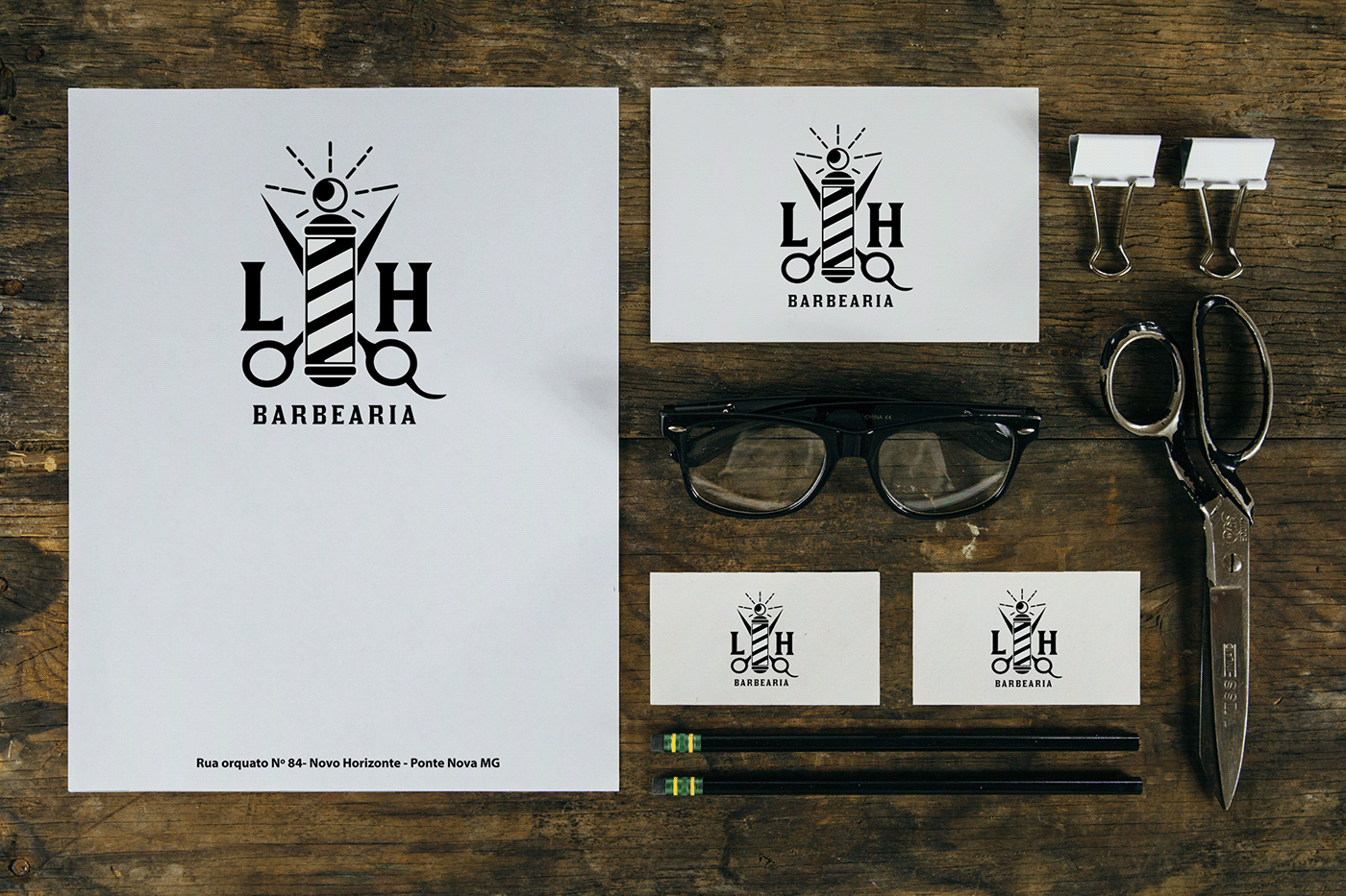 barbershop brand creative design graphicdesign logo