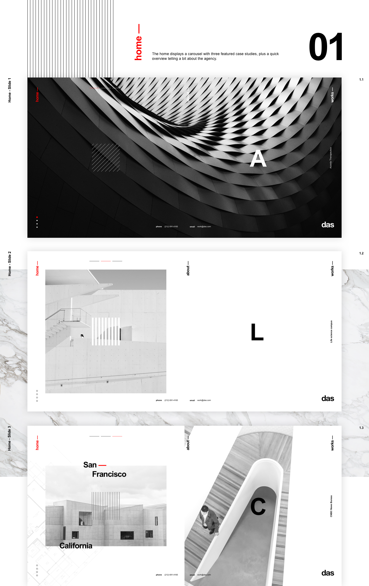 landing page UI helvetica Web design clean swiss minimal typography   template
