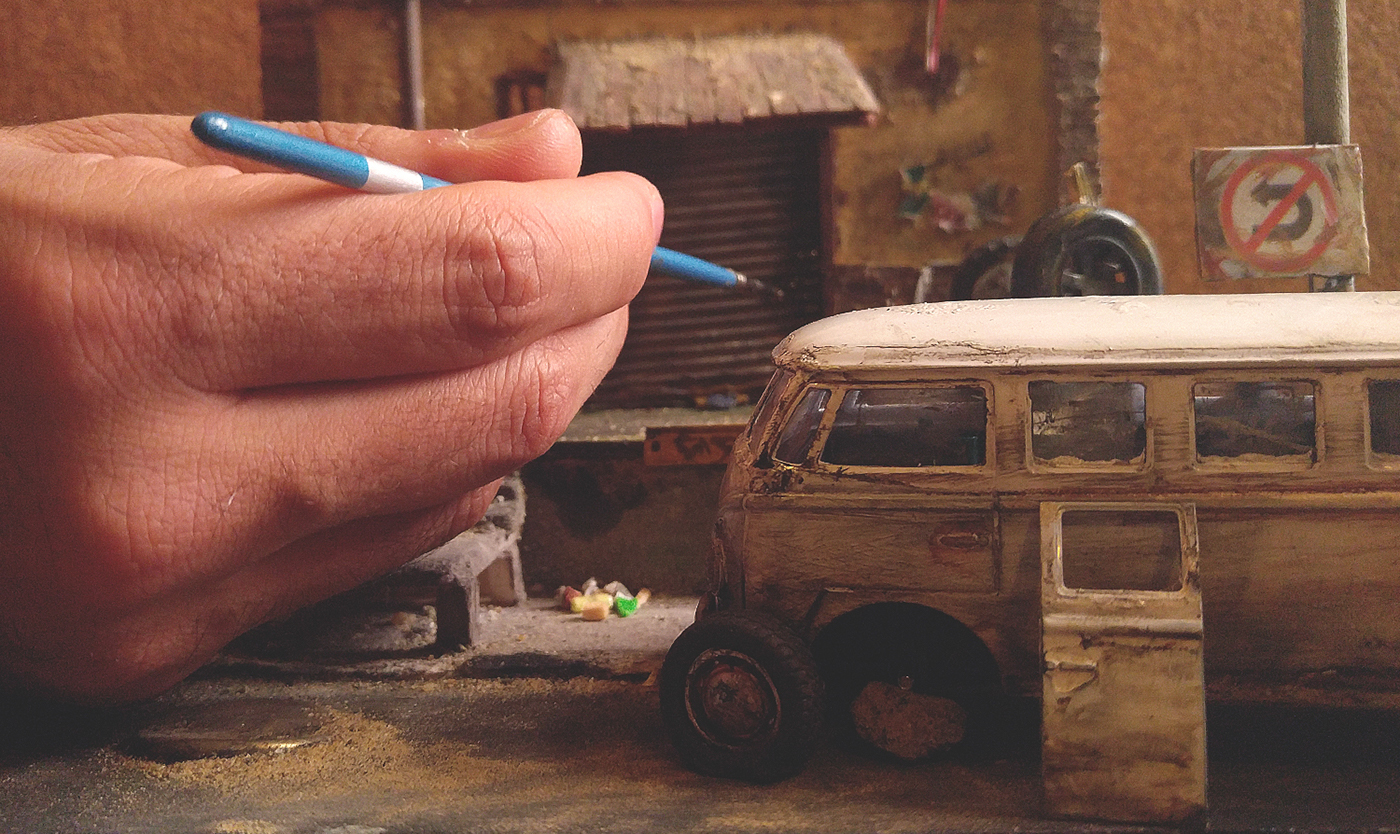 Miniature sculpting  comics doodles stopmotion concept art lights toys egypt arabic