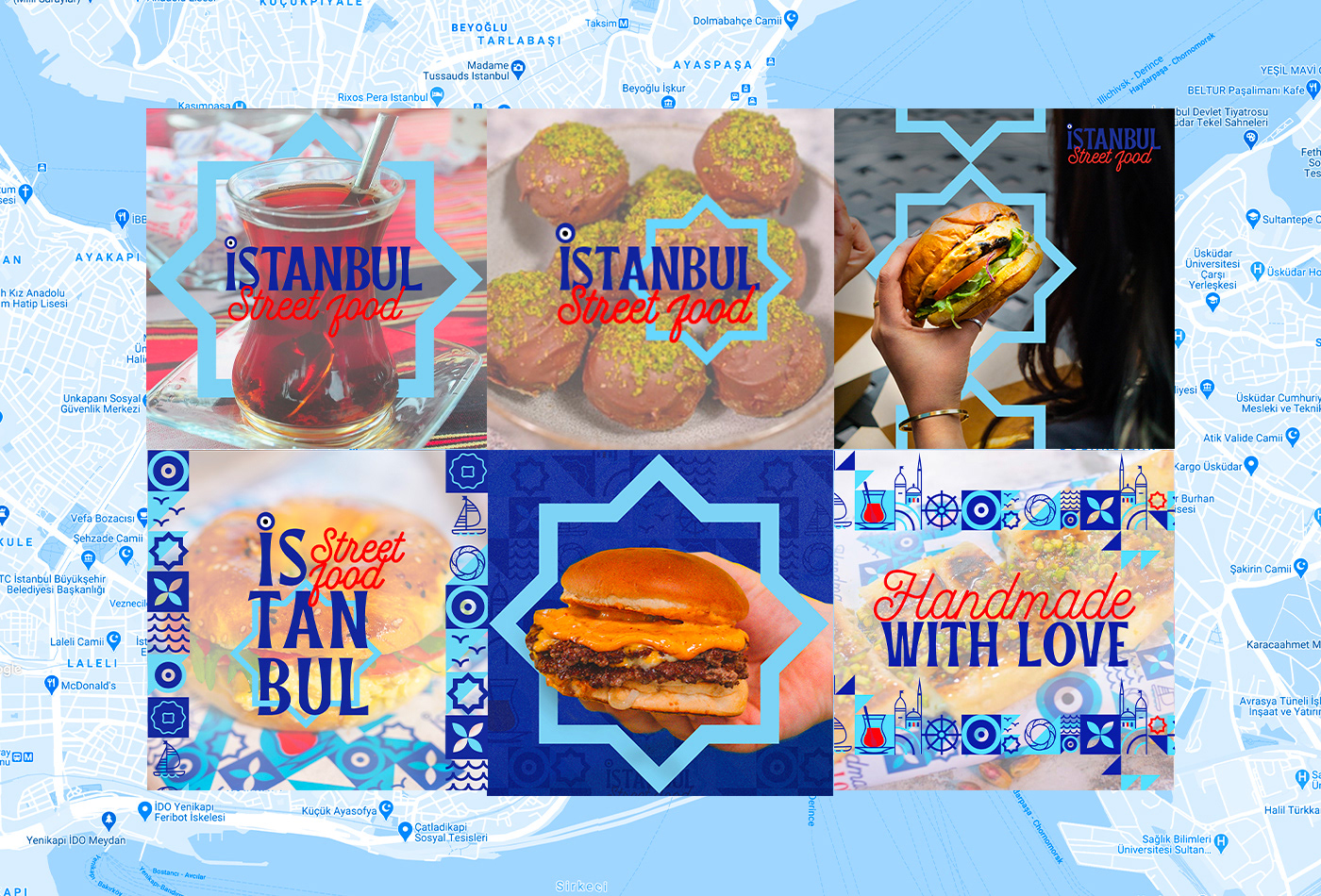 branding  cafe dubai fastfood Food  identity istanbul restaurant UAE Burgers