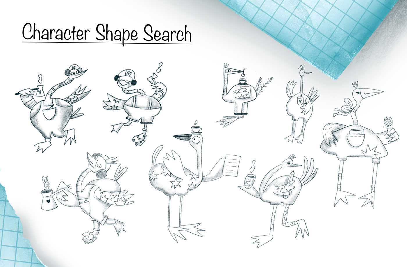 Character design  Mascot animals brand character branding  brand identity ostrich cartoon animation  language school
