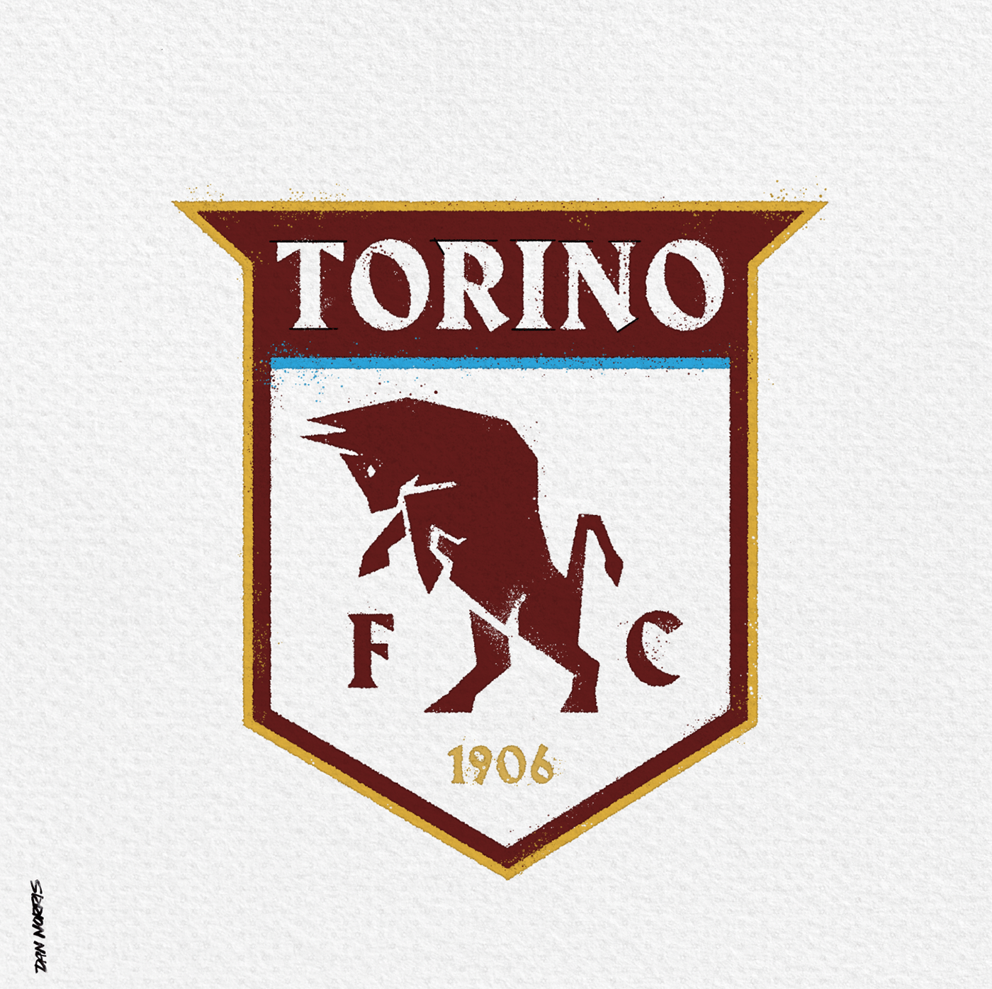badge brand identity cerst design football identity Logo Design soccer sports torino