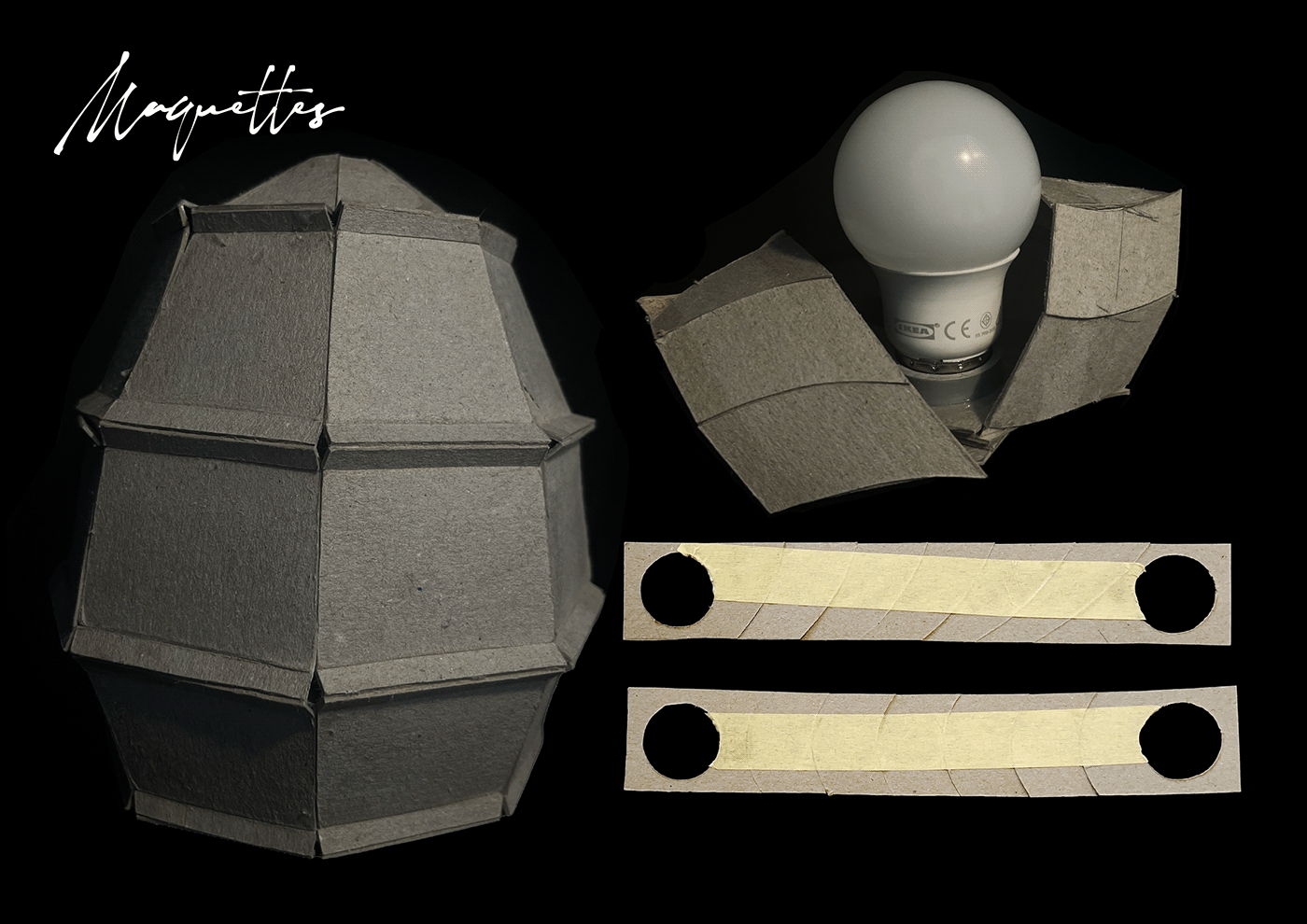 Placage bois lampe JAPON Workshop design objet produit product 3D