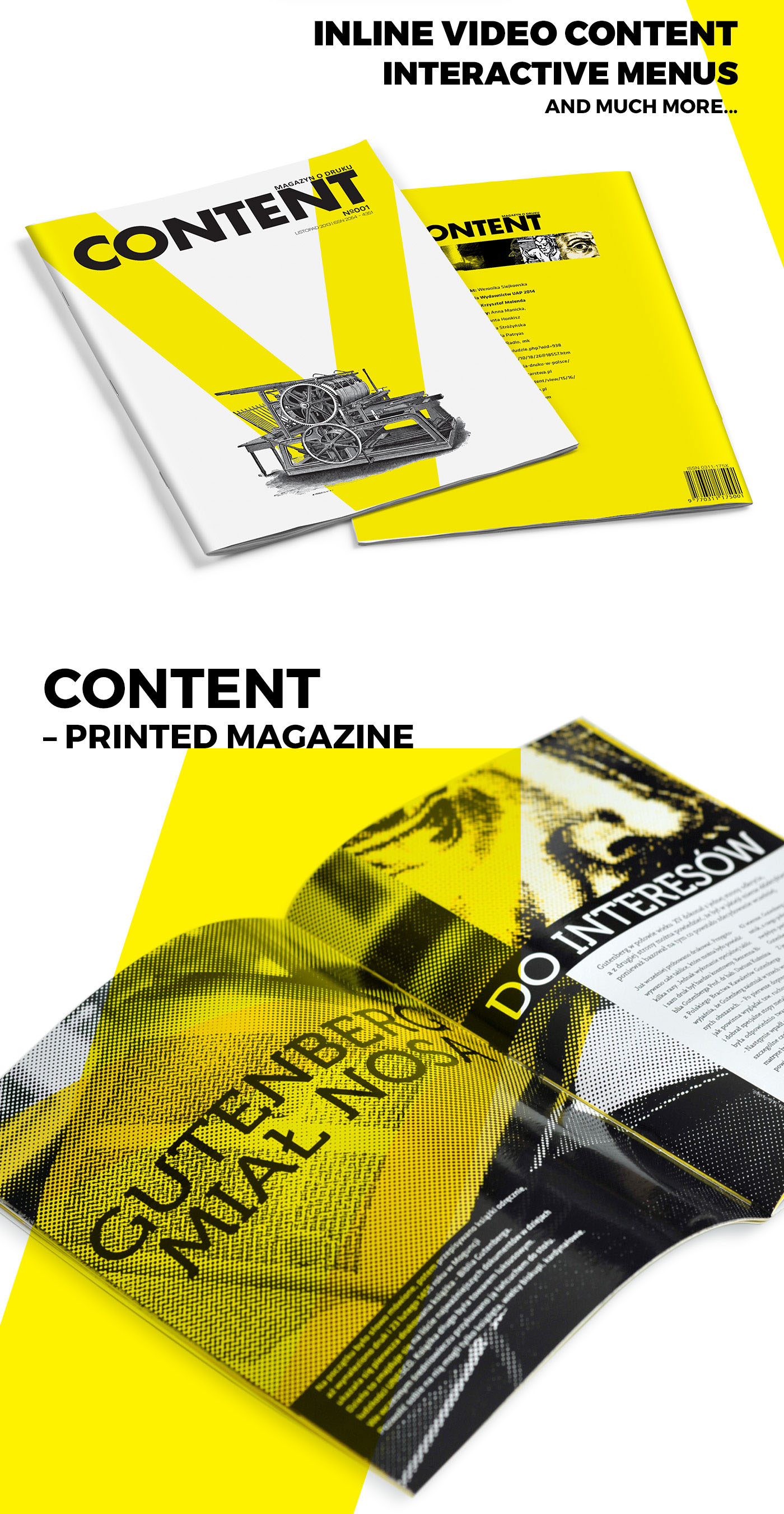 print printed media iPad magazine future media